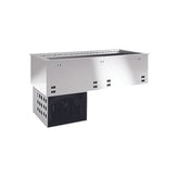 Elegance Drop-In Emainox Refrigerated Wells
